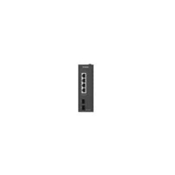D-Link DIS-100G-06 netwerk-switch Unmanaged L2 Gigabit Ethernet (10/100/1000) DIN rail Zwart (DIS-100G-06) thumbnail