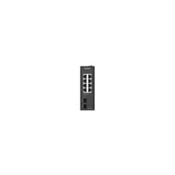 D-Link DIS-100G-10 netwerk-switch Unmanaged L2 Gigabit Ethernet (10/100/1000) DIN rail Zwart (DIS-100G-10) thumbnail