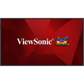 Viewsonic CDE75G3-1C beeldkrant Digitale signage flatscreen 190,5 cm (75") LCD 500 cd/m² 4K Ultra HD Zwart 24/7 (CDE75G3-1C) thumbnail