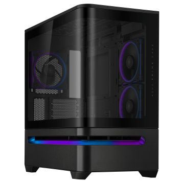 ASUS PRIME AP202 ARGB Mini Tower Zwart (90DC00P0-B19000) thumbnail