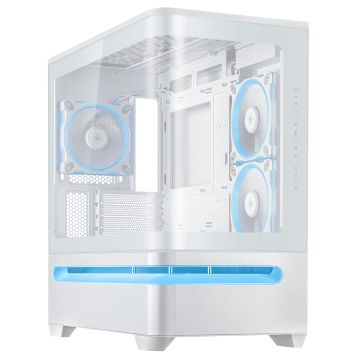 ASUS PRIME AP202 ARGB Mini Tower Wit (90DC00P3-B19000) thumbnail