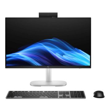 HP EliteStudio 8 G1i AI Wolf Pro Security Edition Intel Core Ultra 5 235 60,5 cm (23.8") 1920 x 1080 Pixels Alles-in-één-pc 16 GB DDR5-SDRAM 512 GB SSD Windows 11 Pro Wi-Fi 7 (802.11be) AI PC Zilver (A55QMET#ABH) thumbnail