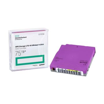 HP LTO-10 Ultrium 75TB WORM Custom Labeled (Q2080WL) thumbnail