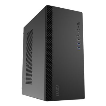 MSI PRO SHIELD M100P computerbehuizing Midi Tower Zwart (306-7G31M21-HH9) thumbnail