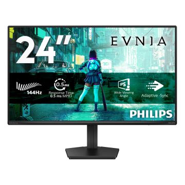 Philips Evnia 3000 24M2N3200NF/00 computer monitor 60,5 cm (23.8") 1920 x 1080 Pixels Full HD LCD Zwart (24M2N3200NF/00) thumbnail