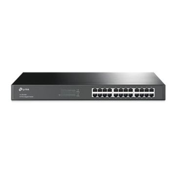 TP-Link TL-SG1024 Unmanaged Gigabit Ethernet (10/100/1000) 1U Zwart (SG1024) thumbnail