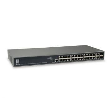 LevelOne PoE+Switch 8xGE PoE/1xGE/1xSFP 120W unmanag.Plastik (GEP-1011) thumbnail