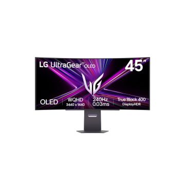 LG 45GX900A-B computer monitor 113 cm (44.5") 3440 x 1440 Pixels Wide Quad HD OLED Zwart (45GX900A-B) thumbnail