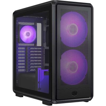 Cooler Master MasterFrame 600 Mesh Black ARGB - Case - ATX (MF600M-KGNN-S01) thumbnail