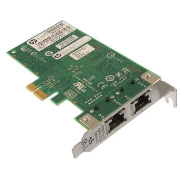 HP ETHERNET 1GB DUAL-PORT 332T ADAPTER - LPB (615732-B21-LP) thumbnail