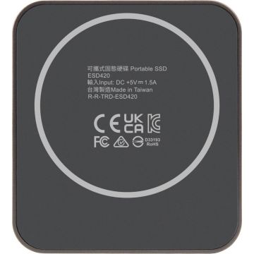 Transcend 4 TB External SSD Iron Grey TS4TESD420C (TS4TESD420C) thumbnail