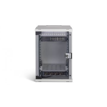 DIGITUS Netzwerk-Set 254 mm (10) - 9HE, 315x300 mm (BxT)we (DN-49102-SET) thumbnail