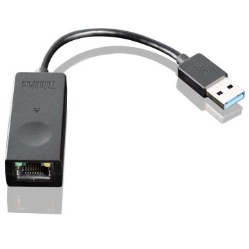 Lenovo ThinkPad USB 3.0 Ethernet Adapter 1000 Mbit/s (4X90E51405) thumbnail