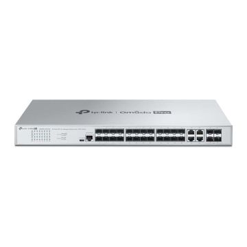 TP-Link Omada Pro S5500-24F4XF netwerk-switch Managed L2/L2+ Gigabit Ethernet (10/100/1000) Grijs (S5500-24F4XF(UN)) thumbnail