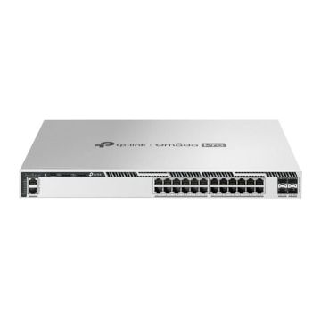 TP-Link Omada Pro S6500-24GP4XF netwerk-switch Managed L3 Gigabit Ethernet (10/100/1000) Power over Ethernet (PoE) 1U Grijs (S6500-24GP4XF(UN)) thumbnail