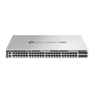 TP-Link S6500-48GP6XF netwerk-switch Managed L3 Gigabit Ethernet (10/100/1000) Power over Ethernet (PoE) 1U Grijs (S6500-48GP6XF(UN)) thumbnail