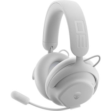Alienware PRO-HS-G-DEAM Headset Bedraad en draadloos Hoofdband Gamen USB Type-C Bluetooth Zwart, Wit (PRO-HS-W-DEAM) thumbnail