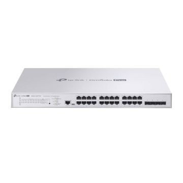 TP-Link Omada Pro S5500-24MPP4XF netwerk-switch Managed L2/L2+ Gigabit Ethernet (10/100/1000) Power over Ethernet (PoE) Grijs (S5500-24MPP4XF(UN)) thumbnail