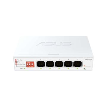 ASUS QG-U1050 Unmanaged 2.5G Ethernet (100/1000/2500) Wit (90IG09Z0-MO3B00) thumbnail