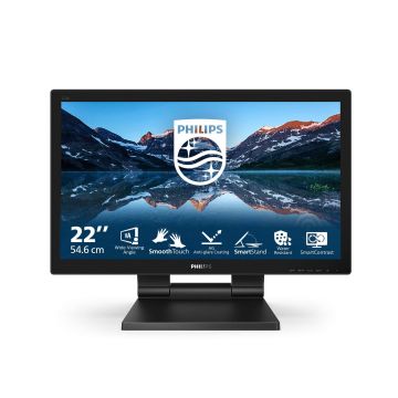 Philips B Line 222B9TA/00 computer monitor 54,6 cm (21.5") 1920 x 1080 Pixels Full HD LCD Touchscreen Tafelblad Zwart (222B9TA/00) thumbnail