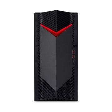 Acer Nitro 50 (N50-660) Intel Core Ultra 7 265F 32 GB DDR5-SDRAM 1 TB SSD NVIDIA GeForce RTX 5060 Windows 11 Home Desktop PC Zwart, Rood (DG.E4FEG.006) thumbnail