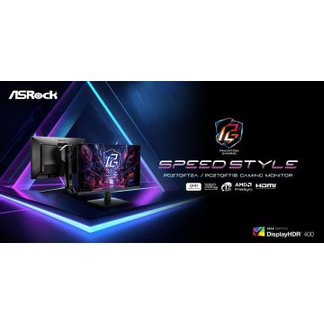 ASRock Phantom Gaming PG27QFT1B 27 2560 x 1440 (2K) HDMI DisplayPort 180Hz (PG27QFT1B) thumbnail
