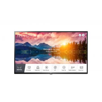 LG 43US662H9 hospitality tv 109,2 cm (43") 4K Ultra HD Smart TV Zwart 20 W