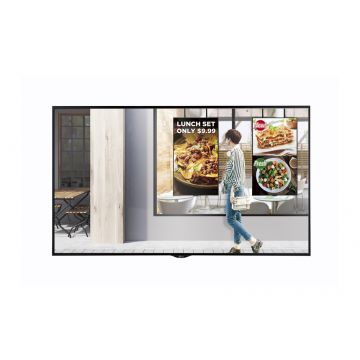 LG 49XS2E-B beeldkrant Digitale signage flatscreen 124,5 cm (49") IPS 2500 cd/m² Full HD Zwart Web OS 24/7