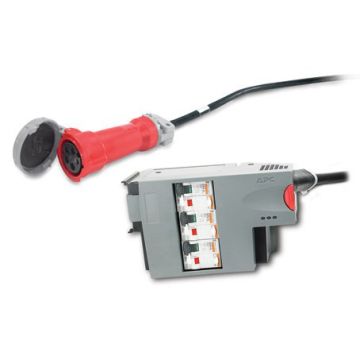APC Stroomverdelingsmodule 3-polig 5-draads RCD 16A 30mA IEC309 860CM (PDM316IEC-30R-860) thumbnail
