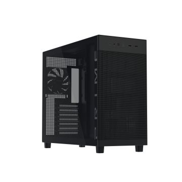 ASUS PRIME AP303 TG Black Midi Tower Zwart (90DC00V0-B39010) thumbnail