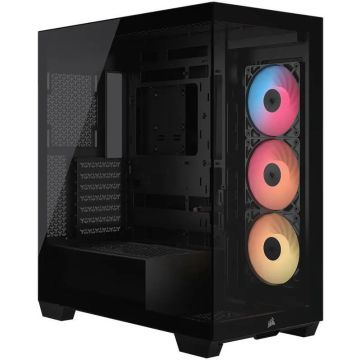 CORSAIR Midi 3500X RSR ARGB (Tempered Glass) Black (CC-9011322-WW) thumbnail