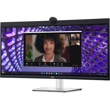 DELL P Series P3424WEB computer monitor 86,7 cm (34.1") 3440 x 1440 Pixels 4K Ultra HD LCD Zwart (P3424WEB) thumbnail