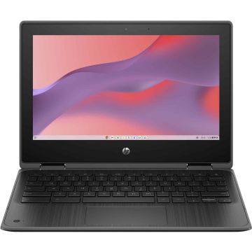 HP Chromebook Fortis x360 G3 J Intel® Celeron® N5100 29,5 cm (11.6") Touchscreen HD 4 GB LPDDR4x-SDRAM 32 GB eMMC Wi-Fi 6 (802.11ax) ChromeOS Zwart (4L1K5EA#ABH) thumbnail