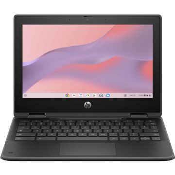 HP Fortis x360 G5 Intel® N N200 Chromebook 29,5 cm (11.6") Touchscreen HD 8 GB LPDDR5x-SDRAM 64 GB eMMC Wi-Fi 6E (802.11ax) ChromeOS Zwart (5P9M4EA#ABH) thumbnail