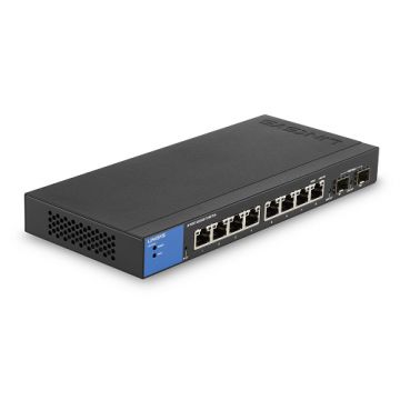 Linksys LGS310C Managed Gigabit Ethernet (10/100/1000) Zwart