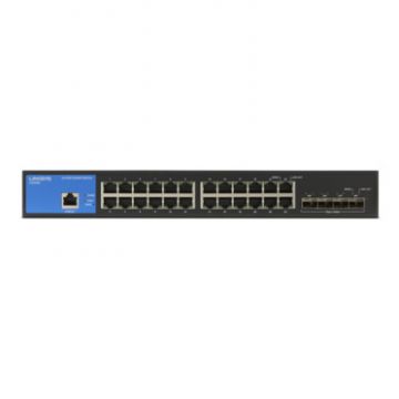 Linksys LGS328C-EU netwerk-switch Managed Gigabit Ethernet (10/100/1000) Zwart
