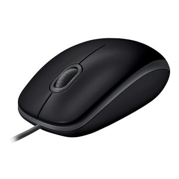 Logitech B110 Silent muis Ambidextrous USB Type-A Optisch 1000 DPI (910-005508) thumbnail