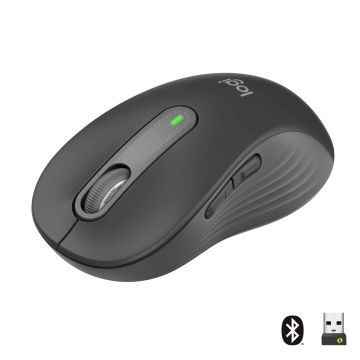 Logitech Signature M650 muis Rechtshandig RF-draadloos + Bluetooth Optisch 2000 DPI (910-006236) thumbnail