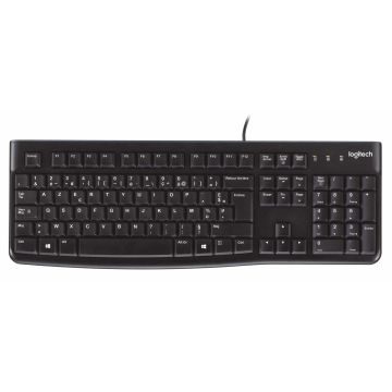 Logitech Keyboard K120 Comfortabel en stil typen (920-002482) thumbnail