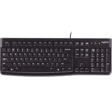 Logitech Keyboard K120 for Business toetsenbord USB Slovaaks Zwart (920-002642) thumbnail