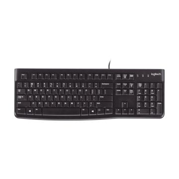 Logitech LOGI K120 Corded Keyboard black ARA102 (920-002495) thumbnail