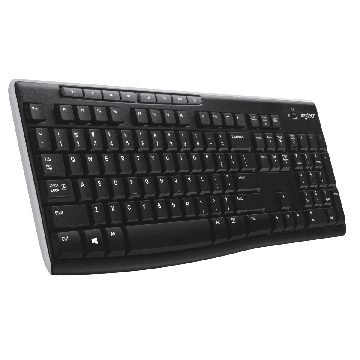 Logitech Wireless Keyboard K270 SPANISH layout (920-003746) thumbnail