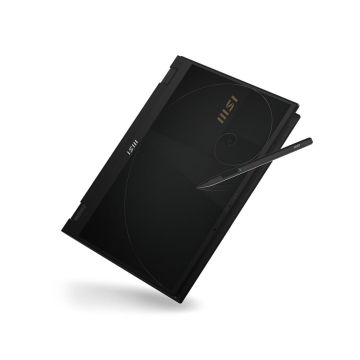 MSI Summit E14 Flip Evo A12MT-019NL Intel® Core™ i7 i7-1280P Hybride (2-in-1) 35,6 cm (14") Touchscreen Quad HD+ 16 GB LPDDR5-SDRAM 1 TB SSD Wi-Fi 6E (802.11ax) Windows 11 Pro Zwart (SUMMIT E14FLIP A12MT-019NL) thumbnail
