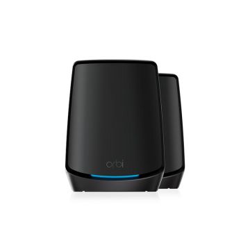 NETGEAR RBK862SB Tri-band (2.4 GHz / 5 GHz / 5 GHz) Wi-Fi 6 (802.11ax) Zwart 4 Intern (RBK862SB-100EUS) thumbnail