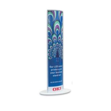 OKI FASTDISP A3 standing METAL 30x141CM (09006047) thumbnail