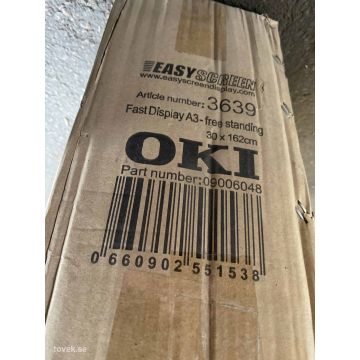 OKI FASTDISP A3 standing METAL 30x162CM (09006048) thumbnail