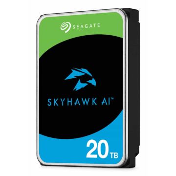 Seagate SkyHawk AI ST20000VE004 interne harde schijf 20 TB 7200 RPM 512 MB 3.5" SATA III (ST20000VE004) thumbnail