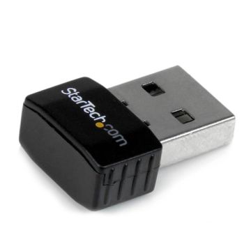 StarTech.com USB 2.0 300 Mbps Mini draadloos-N netwerkadapter - 802.11n 2T2R wifi-adapter (USB300WN2X2C) thumbnail