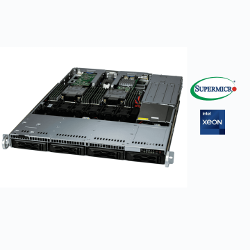 Super Micro Supermicro 1U X13DDW-A 4x3.5 Hot-Swap 2x860W (SYS-611C-TN4R) thumbnail