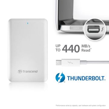 TRANSCEND Portable SSD SJM500 512GB Thun (TS512GSJM500) thumbnail